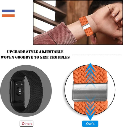 Niboow 22mm Braided Nylon Strap for Huawei Watch