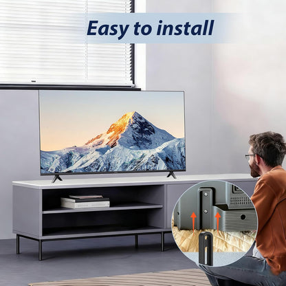 ZyFurn Universal TV Stand Feet for 32‑65‑Inch LCD LED OLED