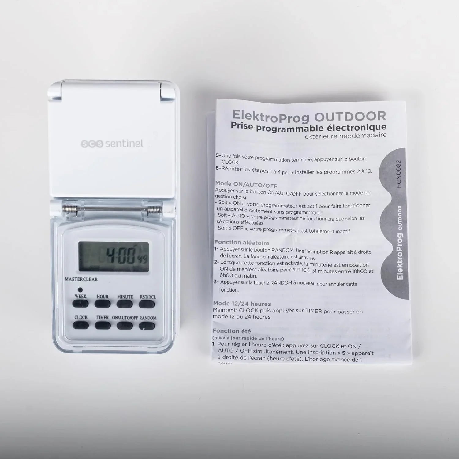 SCS Sentinel Programmable 230V Electrical Socket with Weekly Timer - Gomix Brands Outlet