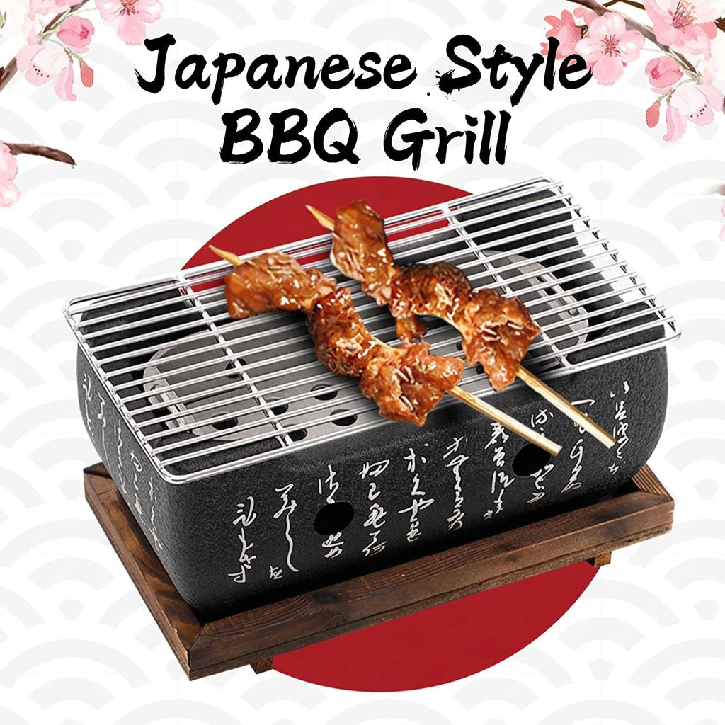 Tixiyu Japanese Barbecue Charcoal Grill Aluminum Alloy