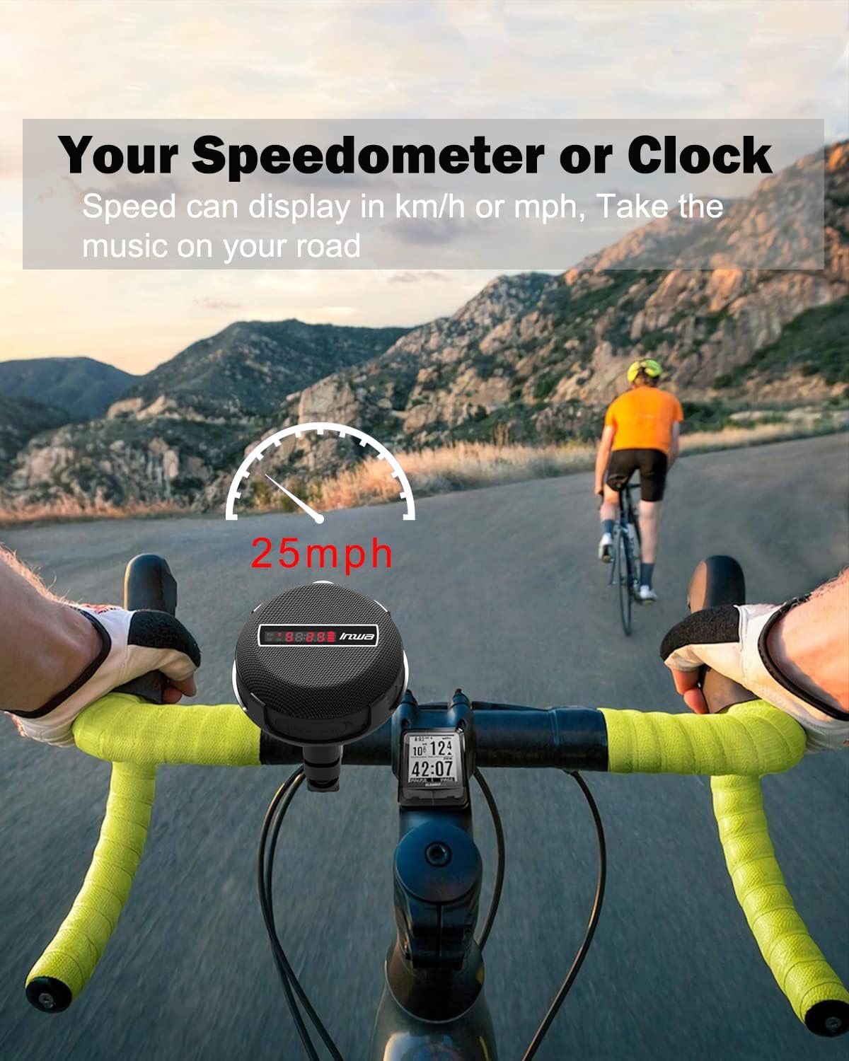 Inwa Portable Bluetooth Bike Speaker MZ-368