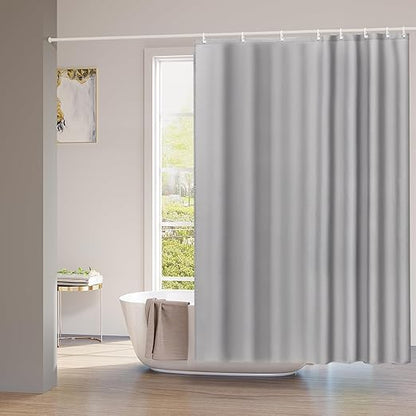 WOLTU Polyester Shower Curtain with Weighted Hem - 200 x 240 cm
