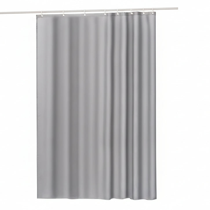 WOLTU Polyester Shower Curtain with Weighted Hem - 200 x 240 cm