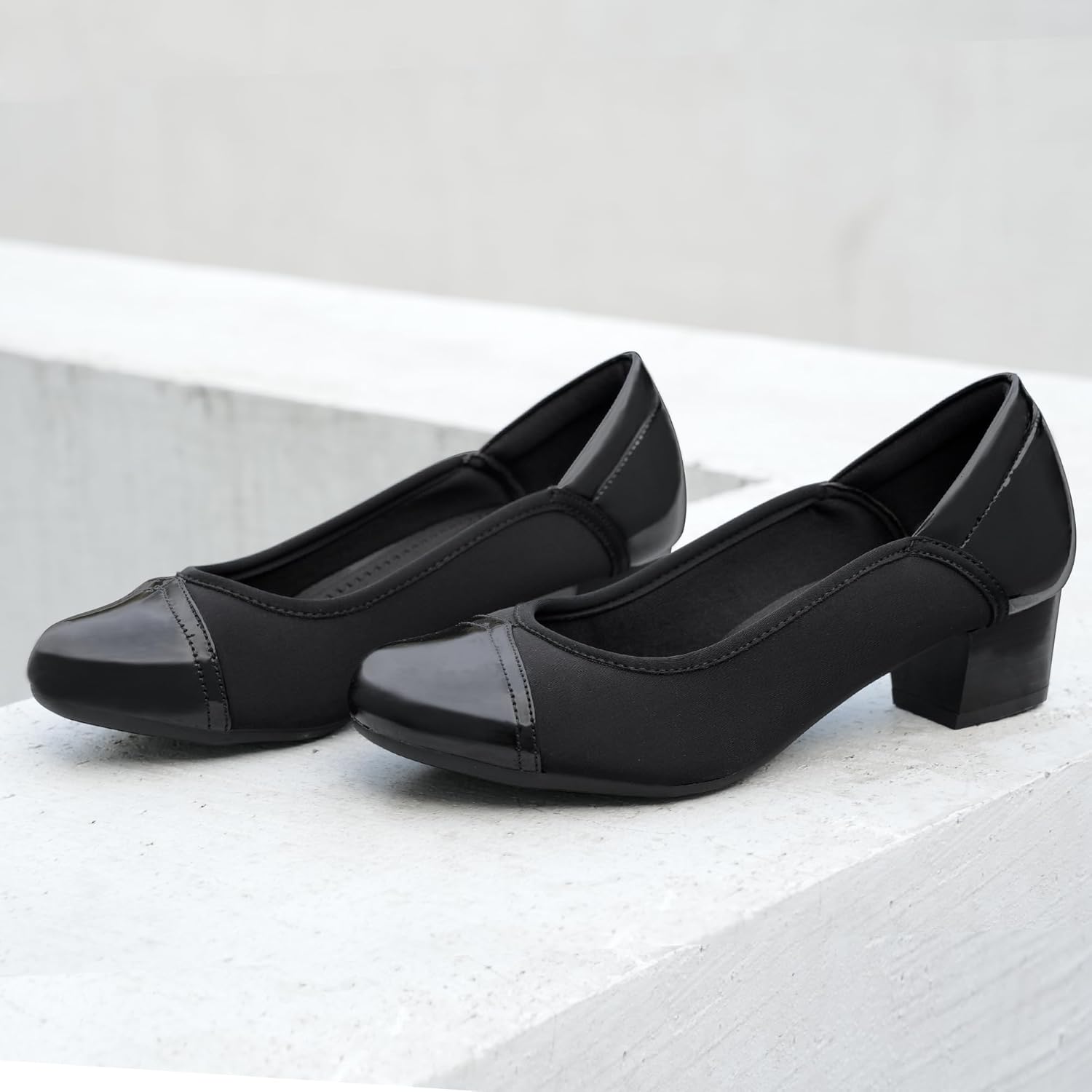 Ortho+rest Women's Bunion Relief Low Heel Dress Pumps