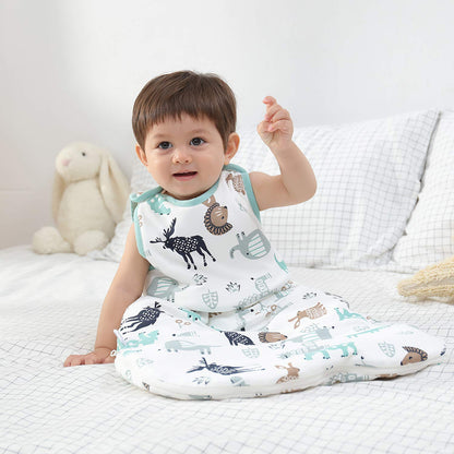 Mosebears 2.5 Tog Cotton Baby Winter Sleeping Bag Soft Adjustable
