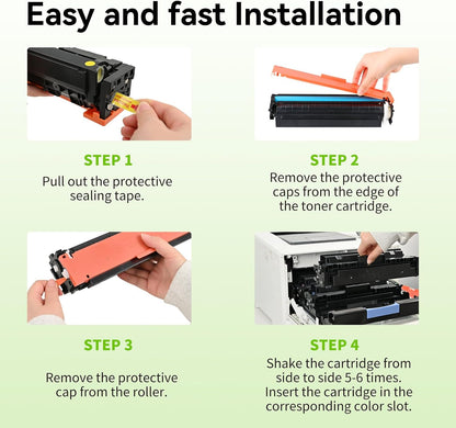 Swiss Toner 207X Toner Compatible with HP Color LaserJet Pro M255dw M283fdw