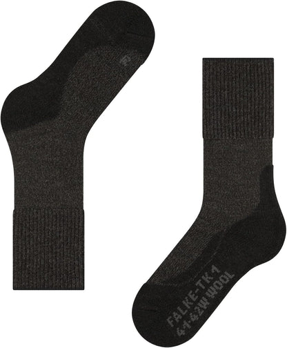 Falke TK1 Women's Merino Wool Hiking Socks with Strong Padding
