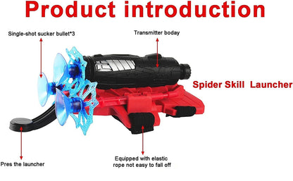 Spider Web Shooter Wrist Launcher Toy Set – Superhero Role‑Playing Fun