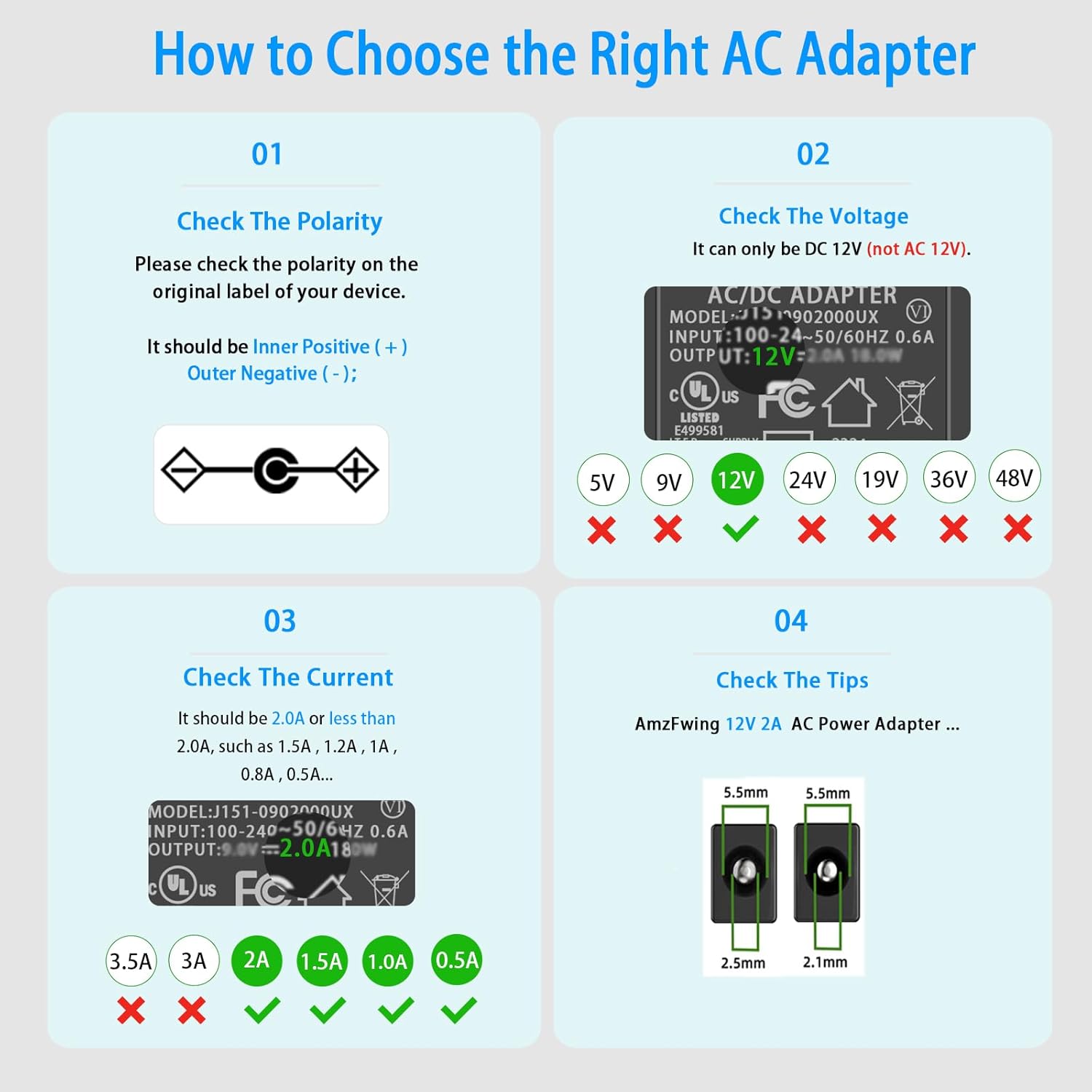 12V Power Adapter