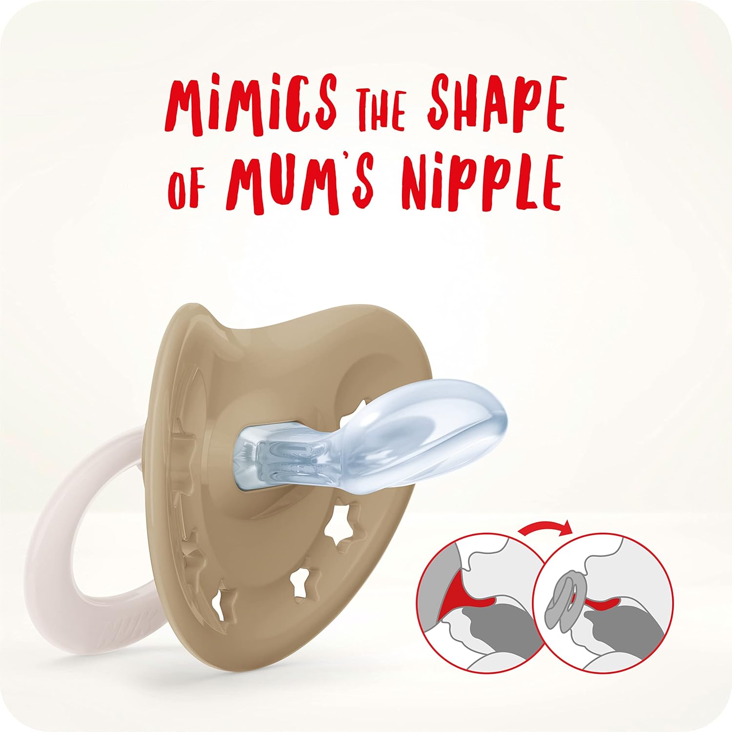 NUK Signature Day & Night Baby Dummy: Soothing, BPA-Free Silicone Soothers with Glow