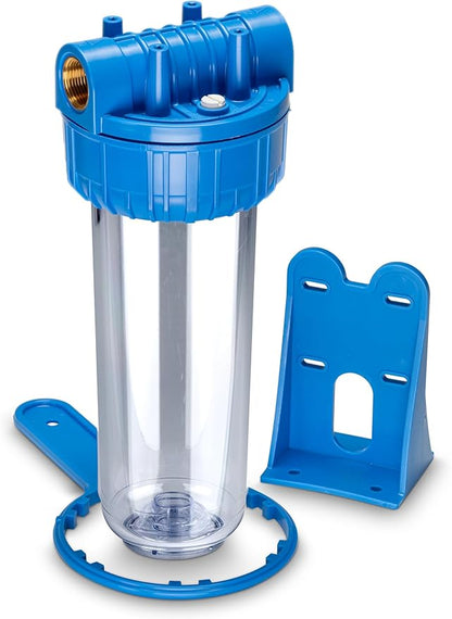 WK 10‑Inch Filter Container with Wall Bracket and Key