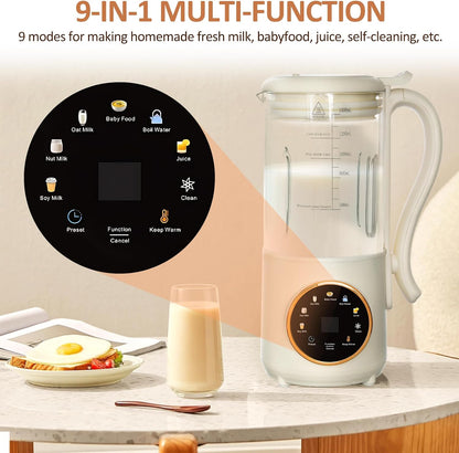 Umelee JX-319 Automatic Soy Milk Maker 1.4L Beige