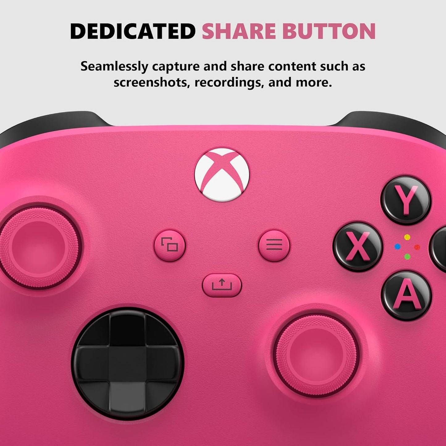 Deep Pink Xbox Core Wireless Gaming Controller for Series X