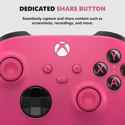 Deep Pink Xbox Core Wireless Gaming Controller for Series X