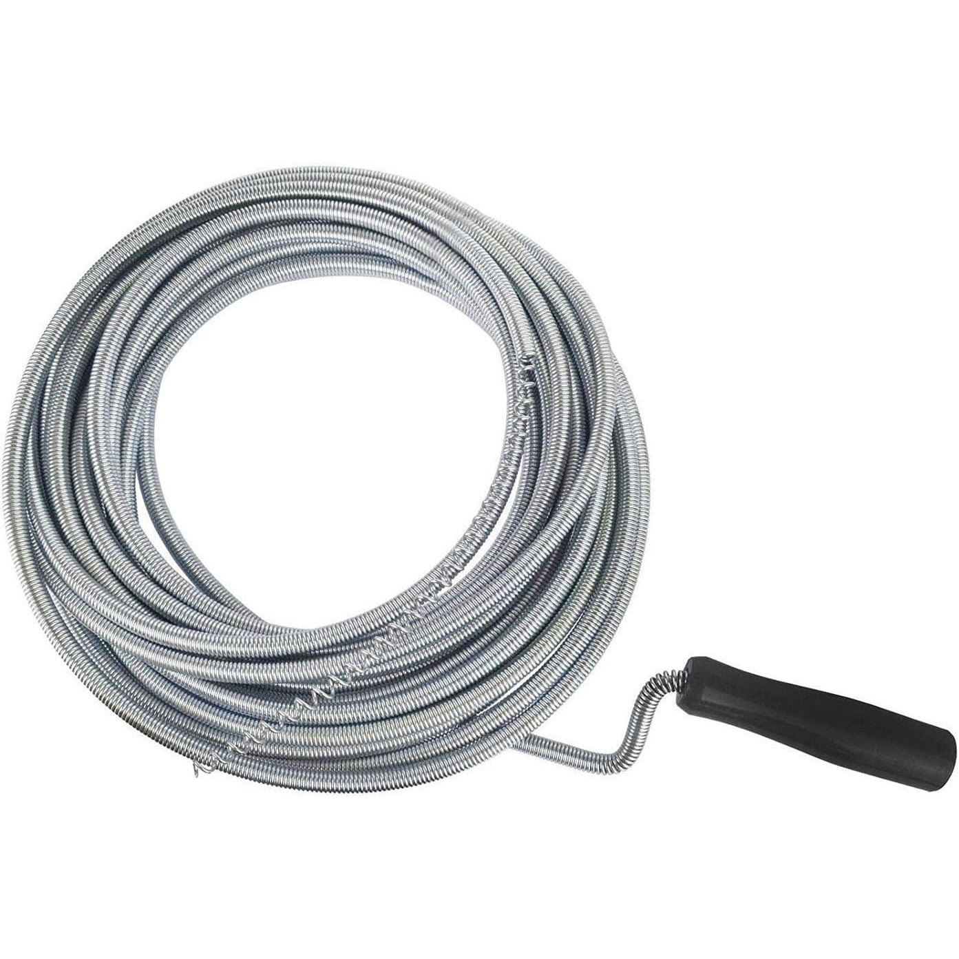 Heavy-Duty 5m Spiral Drain Cleaner for Toilets, Sinks & Showers