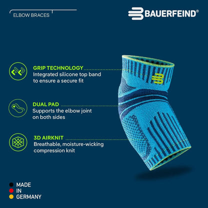 Bauerfeind Sports Elbow Support: Pain Relief, Targeted Compression, Durable Comfort - Gomix Brands Outlet