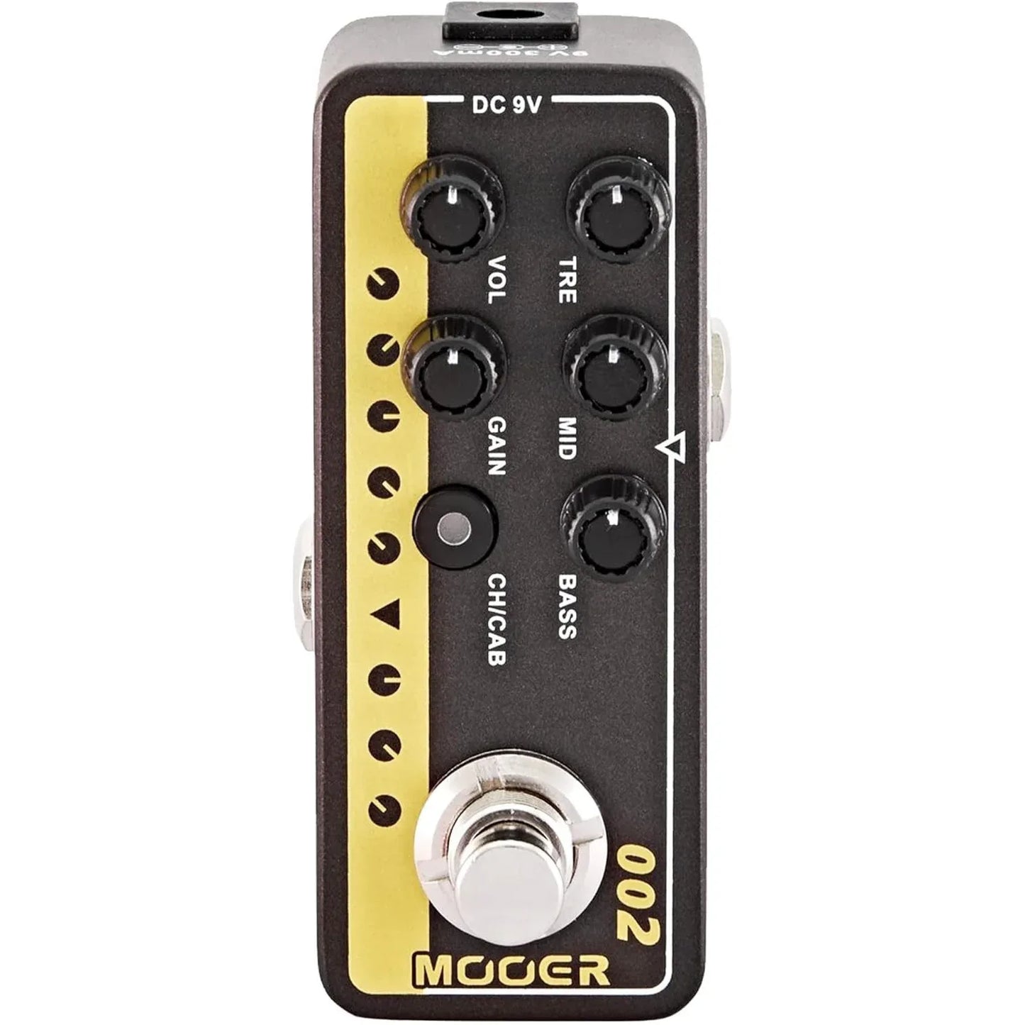 Black Mooer Micro PreAMP 002 UK Gold 900 Guitar Pedal - Gomix Brands Outlet