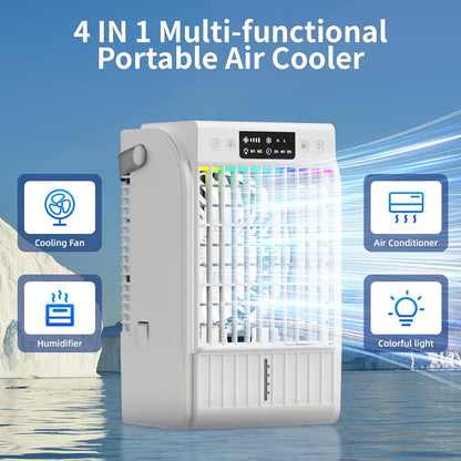 BAPOLE F22 4-in-1 Portable Air Conditioner 1.5 L Tank White