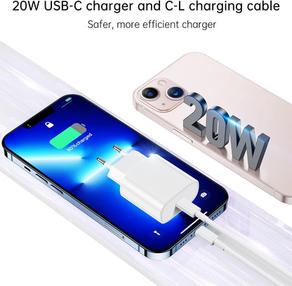 Cruise On 20W Fast Charger with 2m Cable for iPhone