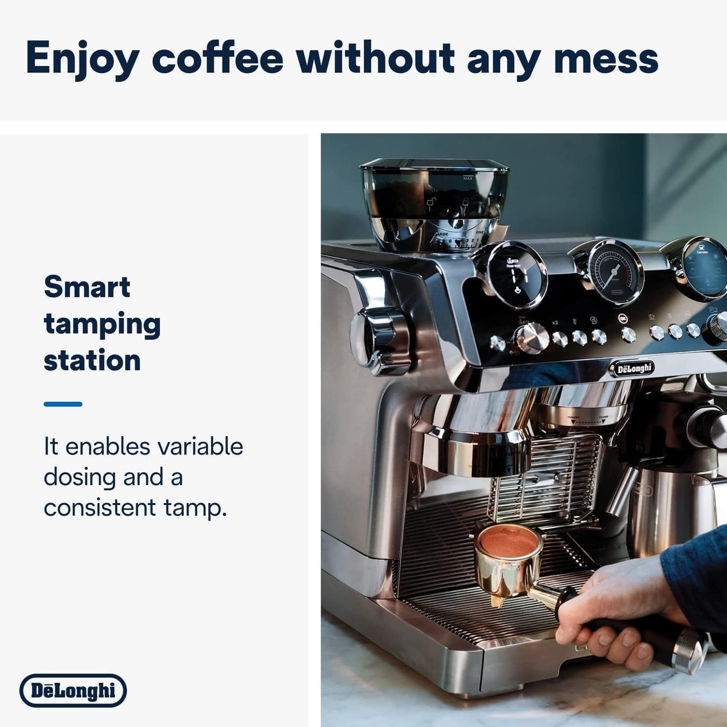 Delonghi EC9865.M La Specialista Maestro Espresso Maker with Vacuum Canister