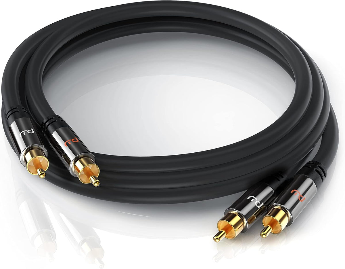 Primewire 2x RCA Male to 2x RCA Male Stereo Audio Cable