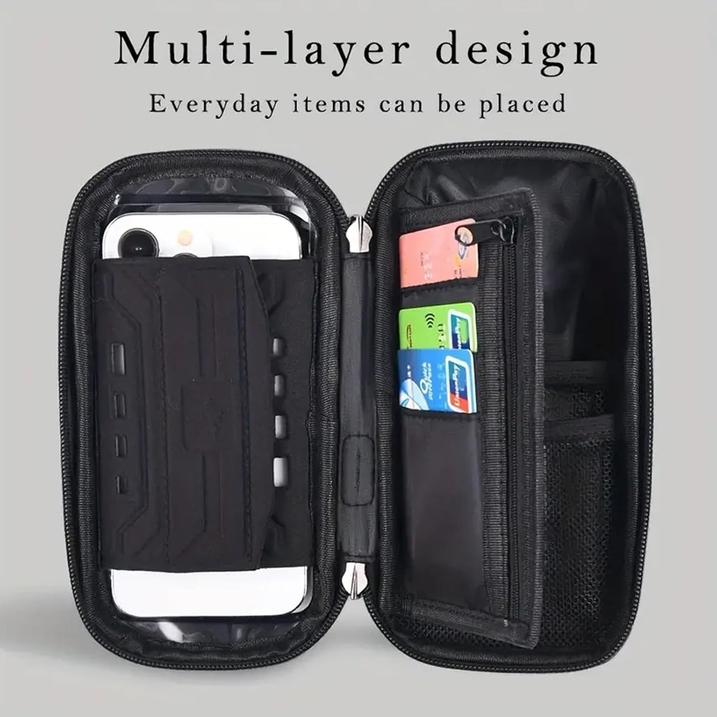 Waterproof EVA Bike Phone Holder Front Frame Bag