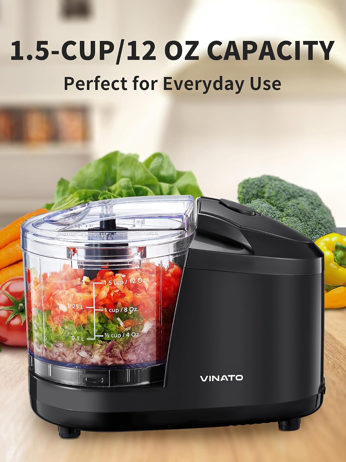 VINATO GMC006 Mini Electric Food Chopper