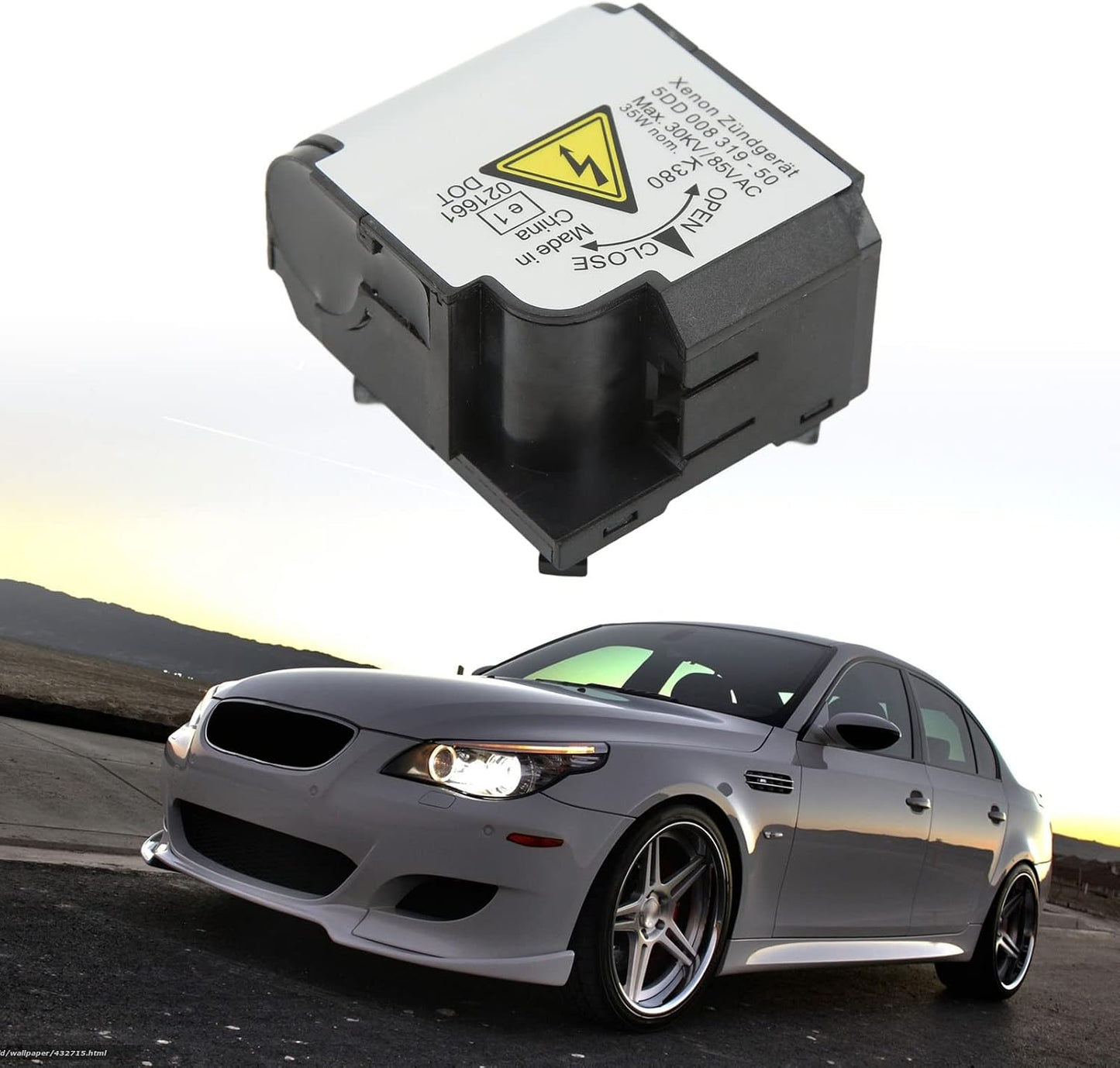 Dpofirs Xenon Ballast Headlight Igniter Control for CLS-Class E-Class ML-Class GL-Class R-Class, OEM 5DD008319-50, Direct Replacement