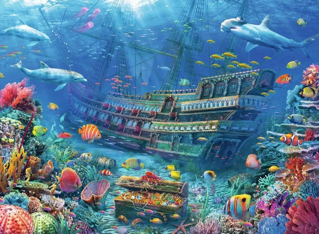 Ravensburger Underwater Discovery 200-Piece Jigsaw Puzzle for Kids