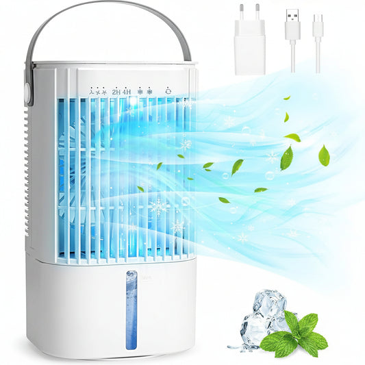 RenFox 5-in-1 Portable Air Conditioner 1000 ml Tank White