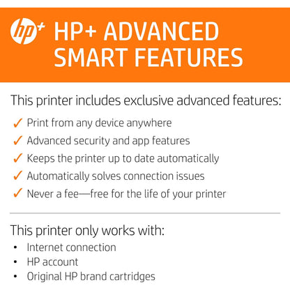 HP LaserJet MFP M140we Compact Wireless Black & White Printer