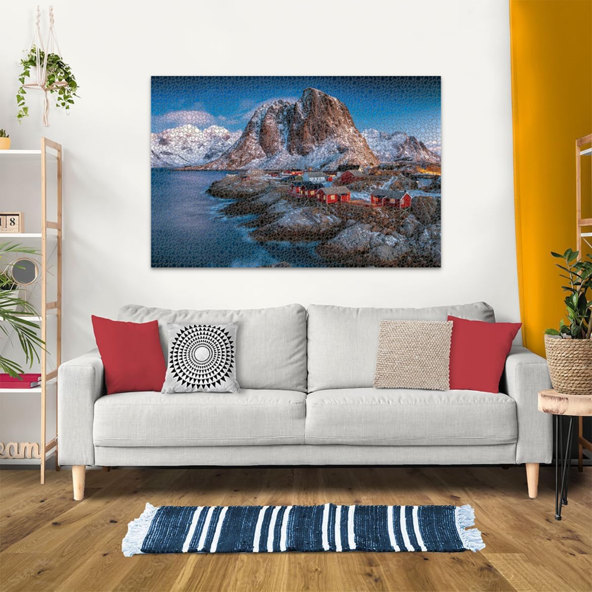 Ravensburger 3000-Piece Hamnoy Lofoten Norway Landscape Premium Puzzle