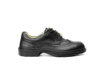 Premium Officer ESD S2 Safety Shoes: Durable Leather, Steel Toe, Comfortable Fit
