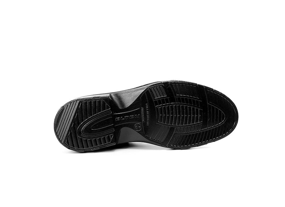 Premium Officer ESD S2 Safety Shoes: Durable Leather, Steel Toe, Comfortable Fit