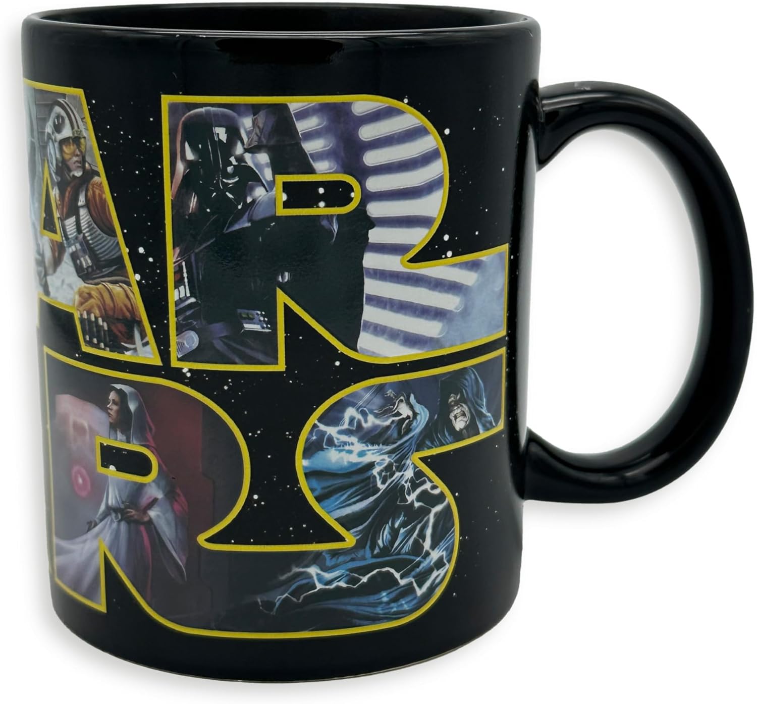 Star Wars Logo Characters Heat-Changing Ceramic Mug 325ml Gift Box