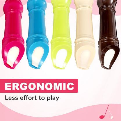 CONJURER Pink Soprano Recorder 8-Hole German Fingering for Children