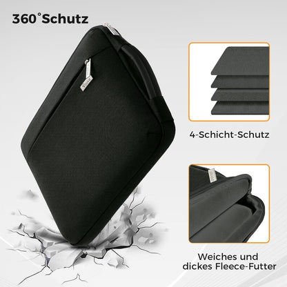 Voova 15.6‑16‑Inch Protective Laptop Sleeve with 360° Shock Guard