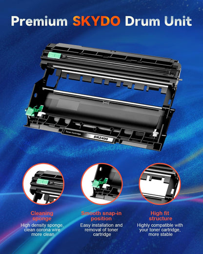 Skydo DR-2400 Compatible Drum Unit for Brother Printers