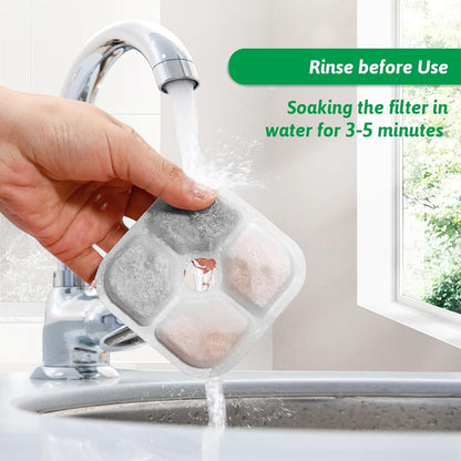 Premium Triple Action Cat Water Fountain Filters for 2.5L Pet Drinking Dispenser