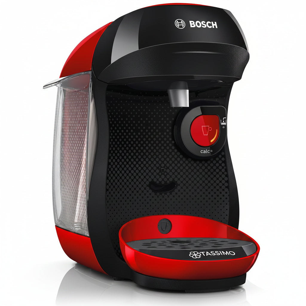 Bosch Tassimo Happy TAS103E Pod Coffee Maker Red 1400W