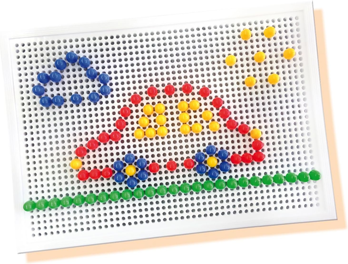 SES Creative Mosaic Board Mixed Colours Kids Creative Craft Kit