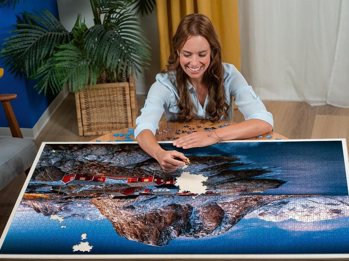 Ravensburger 3000-Piece Hamnoy Lofoten Norway Landscape Premium Puzzle