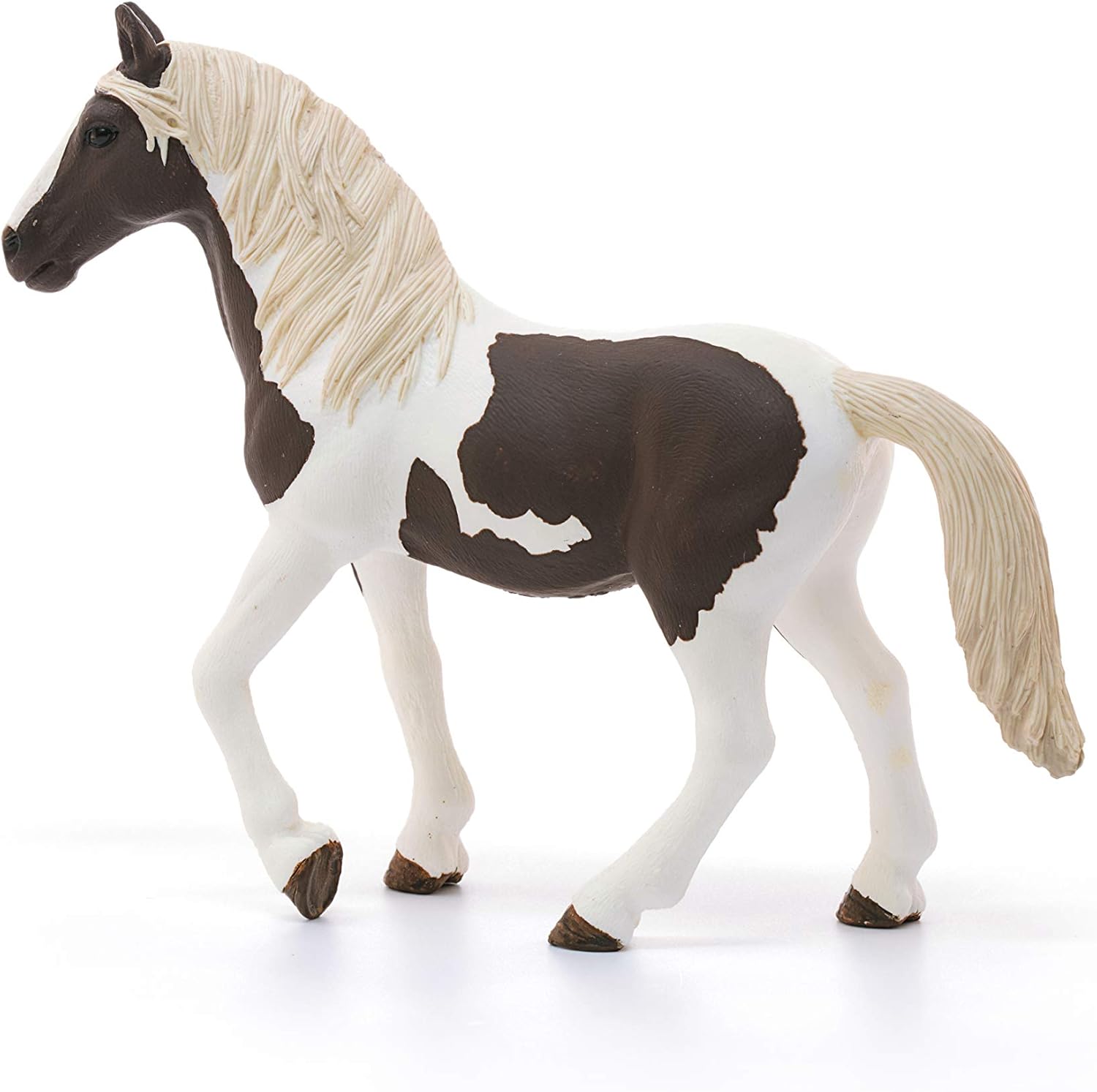 Schleich Pinto Mare Figurine – Detailed Multi‑Color Farm Horse Toy