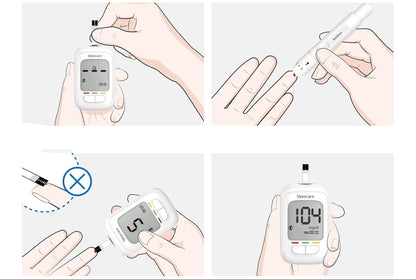 sinocare Safe AQ Pro I Blood Glucose Meter Set