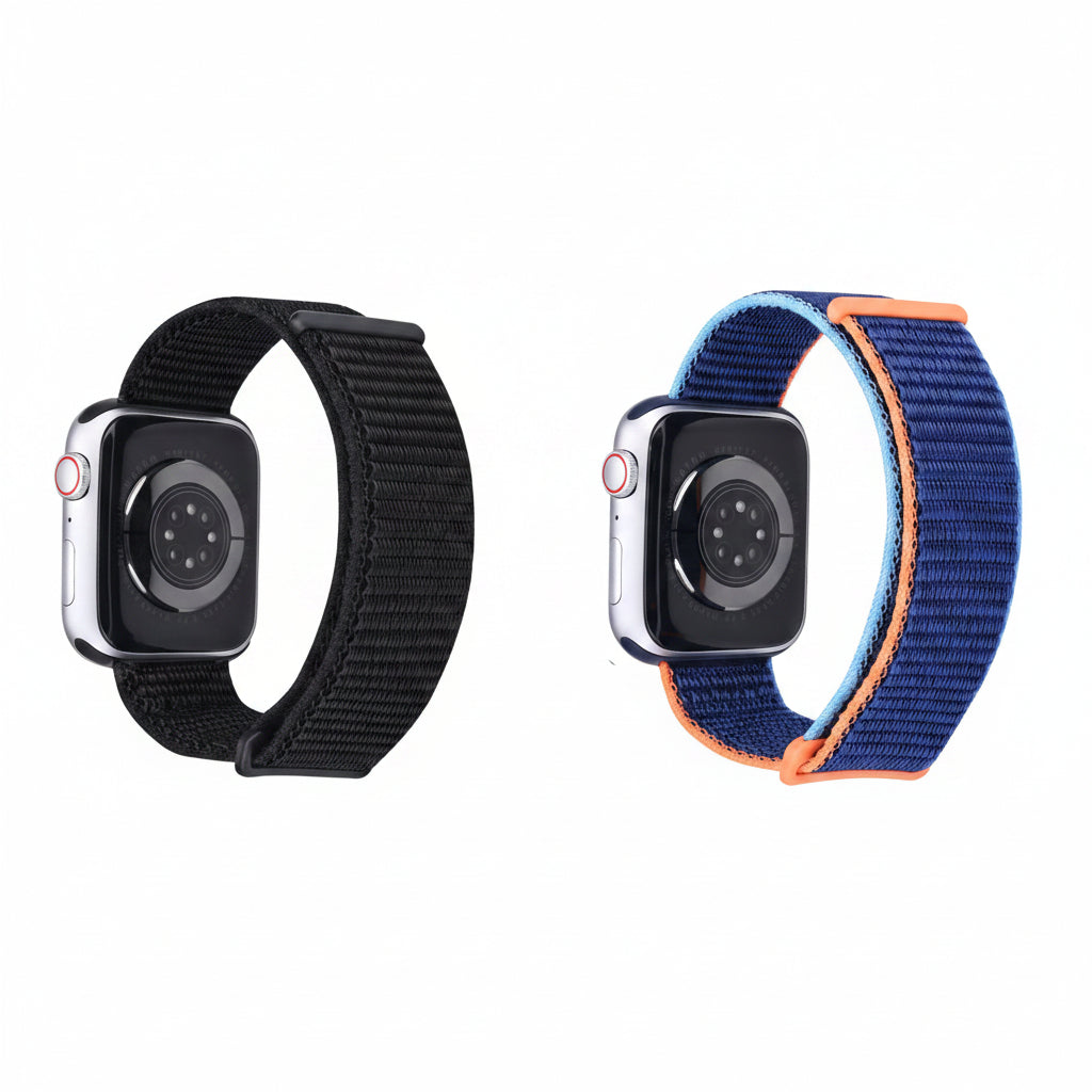 iTronix Sport Loop Nylon Band for Apple Watch Set of 2