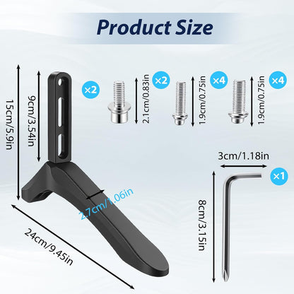 ZyFurn Universal TV Stand Feet for 32‑65‑Inch LCD LED OLED
