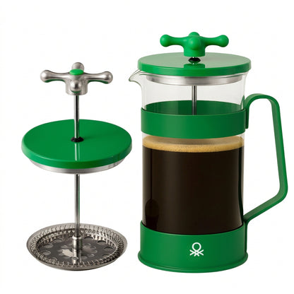 United Colors of Benetton Rainbow French Press 6 Cups 600ml Matt Green