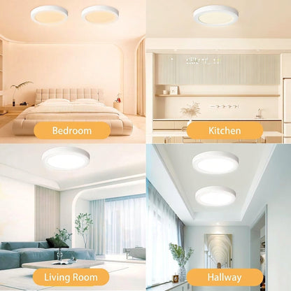 Yexati LED Ceiling Light 18W 1800LM IP44 6500K Ø22 cm