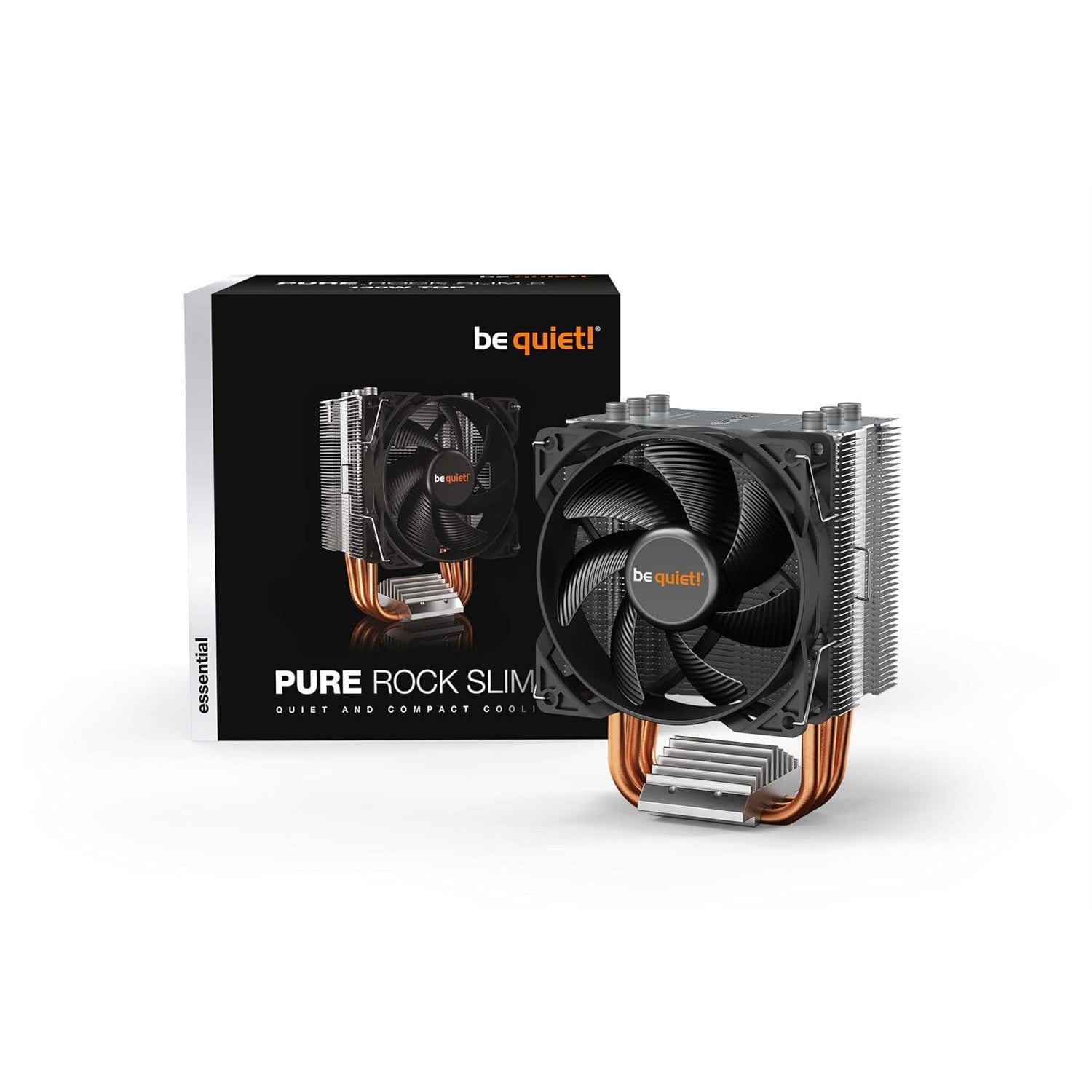 be quiet! Pure Rock Slim 2 130W CPU Cooler Silver