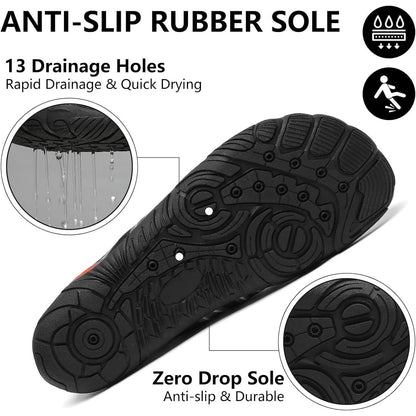 Mishansha Quick-Dry Water Barefoot Swim Shoes for Men and Women